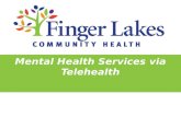 Mental Health Services via Telehealth. Finger Lakes Community Health Community/Migrant Health Center Program (FQHC) Migrant Voucher Program in 42 Counties.