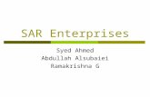 SAR Enterprises Syed Ahmed Abdullah Alsubaiei Ramakrishna G.
