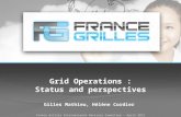 Grid Operations : Status and perspectives Gilles Mathieu, Hélène Cordier France Grilles International Advisory Committee – April 2012.