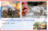 Project Appraisal: Overview March 28, 2006. Country Level Rapid Assessments: Key Areas A. Status of Plans and Activities Current status of AI in the country.