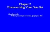 Chapter 2 Characterizing Your Data Set Allan Edwards: “Before you analyze your data, graph your data.