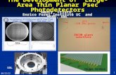 10/12/2015 1 The Development of Large-Area Thin Planar Psec Photodetectors.075” ~150 20  pores INCOM glass substrate SSL Herve Grabas Henry Frisch, Enrico.