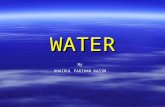 WATER By KHAIRUL FARIHAN KASIM. Chapter 3: Outline  Molecular Nature of Water  Noncovalent Bonding –Ionic interactions –Hydrogen Bonds –van der Waals.
