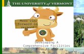 Mooo’vin Forward In Vermont Developing A Comprehensive Facilities Plan At UVM.