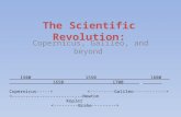 The Scientific Revolution: Copernicus, Galileo, and beyond 1500 1550 1600 1650 1700. Copernicus----->