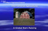 International Agriculture: A Global Barn-Raising.