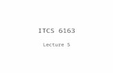 ITCS 6163 Lecture 5. Indexing datacubes Objective: speed queries up. Traditional databases (OLTP): B-Trees Time and space logarithmic to the amount of.