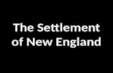 The Settlement of New England. Separatist Puritans Religious dissenters who fled England for Holland in 1608 Once there, they worried that they were losing.