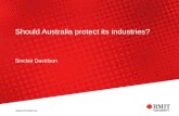 Should Australia protect its industries? Sinclair Davidson.