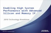 © 2010 Altera Corporation—Public Enabling High System Performance with Advanced Silicon and Memory IP 2010 Technology Roadshow.