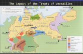 The impact of the Treaty of Versailles. PROBLEMATIC ARTICLES OF THE WEIMAR CONSTITUTION OF 1919 Proportional representation guaranteed minorities a voice.