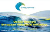 Ocean Energy: European Industrial Initiative Alla Weinstein, President.