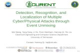 Detection, Recognition, and Localization of Multiple Cyber/Physical Attacks through Event Unmixing Wei Wang, Yang Song, Li He, Penn Markham, Hairong Qi,
