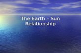 The Earth – Sun Relationship. Core Content SC-04-2.3.4 SC-04-2.3.4 Students will identify patterns, recognize relationships and draw conclusions about.