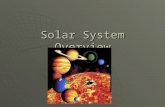 Solar System Overview. Early Ideas  It was assumed that the Sun, planets, and stars orbited a stationary universe  This is known as a “geocentric” model,