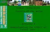 1 Global Connections: Forests of the World Activity 5 Understanding the Effect of Forest Uses.