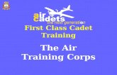 First Class Cadet Training The Air Training Corps.