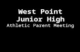 West Point Junior High Athletic Parent Meeting. Coaching Staff Boy’s Basketball Sarah Follett 801-698-8817 Jeff Painter 801-589-1665 Girl’s Basketball.