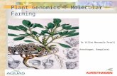 Plant Genomics : Molecular Farming Dr Villoo Morawala Patell (CEO, Avesthagen, Bangalore)