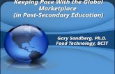 Gary Sandberg, Ph.D. Food Technology, BCIT. Global economy Food Safety and Food Security International Influences.