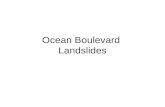 Ocean Boulevard Landslides. Landslide definitions.