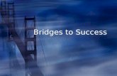 Bridges to Success. The Ultimate Success Formula  Know your outcome  Take massive action  Notice what works and what does not  Change your approach.