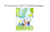 Proposed 2007-2008 Budget. Assumptions COLA 4.53% 22,456.8 ADA No Growth (we declined this past year) Staffing by formula Employee Retirement Funded at.