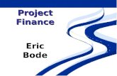 Project Finance Eric Bode. Tobacco Securitization Approved as part of FY08-09 Budget.