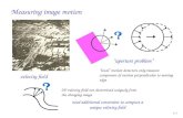1-1 Measuring image motion velocity field “local” motion detectors only measure component of motion perpendicular to moving edge “aperture problem” 2D.