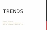 TRENDS UTILITY PROJECTS TRENDS IN WATER AND WASTEWATER NUCA OF COLORADO – MARCH 19, 2015.