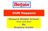 Shift Happens Howard Middle School Then and Now By Daphne Smith.