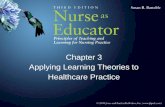 Chapter 3 Applying Learning Theories to Healthcare Practice.