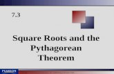 Copyright © 2011 Pearson Education, Inc. Publishing as Prentice Hall. 7.3 Square Roots and the Pythagorean Theorem.