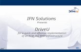 IFN Solutions Presents DriveU for a quick and effective implementation of an ECM and BPM infrastructure.