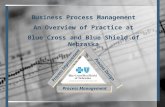 Business Process Management An Overview of Practice at Blue Cross and Blue Shield of Nebraska Process Management Process Design Process Improvement.