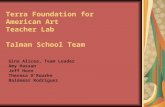 Terra Foundation for American Art Teacher Lab Talman School Team Gina Alicea, Team Leader Amy Hassan Jeff Horn Theresa O’Rourke Baldemar Rodriguez.