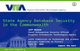 1 expect the best  Jeff Deason Chief Information Security Officer Virginia Information Technologies Agency Joint Commission on Technology.
