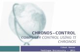 CHRONOS-CONTROL COMPUTER CONTROL USING TI CHRONOS Cihat Keser Yeditepe University - 2011.