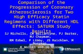 Comparison of the Progression of Coronary Atherosclerosis for Two High Efficacy Statin Regimens with Different HDL Effects: SATURN Study Results SJ Nicholls,