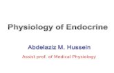 Assist prof. of Medical Physiology. Body functions are regulated by 2 systems; Nervous system Rapid onset Short duration Endocrine system Slow onset.
