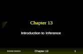 Essential Statistics Chapter 131 Introduction to Inference
