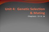 Chapters 13 & 14. Objectives Understanding of the concept of genetic variation Knowledge of quantitative vs. qualitative traits Appreciation for genetic.