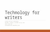 Technology for writers FLORIDA WRITERS CONFERENCE ORLANDO, FLORIDA ● OCTOBER 18-20, 2013 CHRIS HAMILTON TECHFORWRITERS.WORDPRESS.COM.