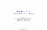 Data Mining - 2011 - Volinsky - Columbia University 1 Chapter 4.2 Regression Topics Credits Hastie, Tibshirani, Friedman Chapter 3 Padhraic Smyth Lecture.