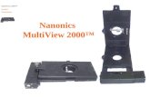 Nanonics MultiView 2000™ Product Presentation. MultiView 2000 ™ Complete System MultiView 2000™ Product Presentation.