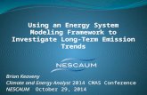 Brian Keaveny Climate and Energy Analyst2014 CMAS Conference NESCAUM October 29, 2014.
