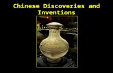 Chinese Discoveries and Inventions. 18.2 Exploration and Travel 18.2 Exploration and Travel Compass Early Chinese compasses were made of a rock called.