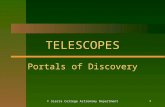 © Sierra College Astronomy Department1 TELESCOPES Portals of Discovery.