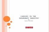 CAREERS IN THE INSURANCE INDUSTRY by Laura Kinchen.