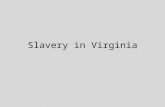 Slavery in Virginia. What impact did bringing slaves to the Americas have on the Americas?  Come up with one short term and one long term impact. Answer.